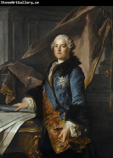 Louis Tocque Retrato do Marques de Marigny
